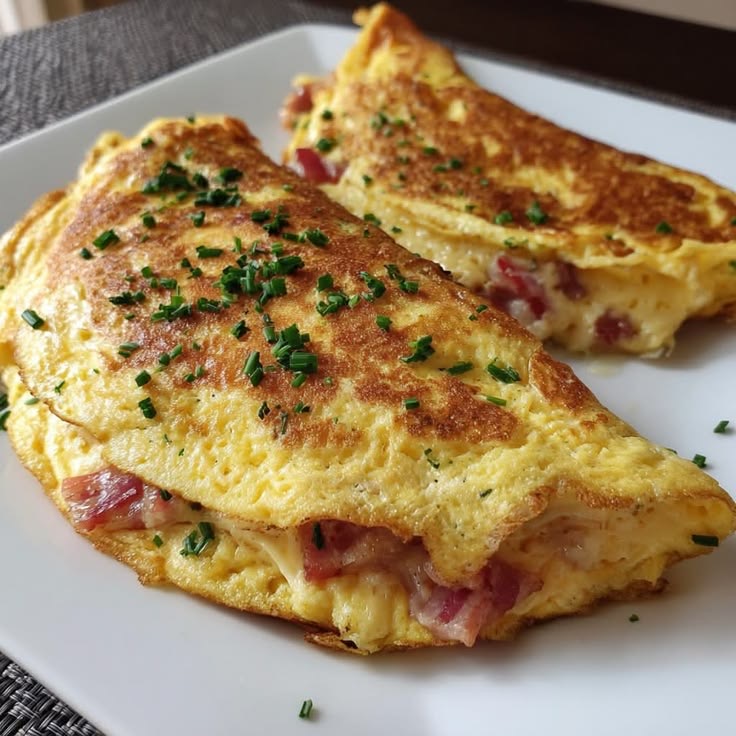 Omelette au Jambon